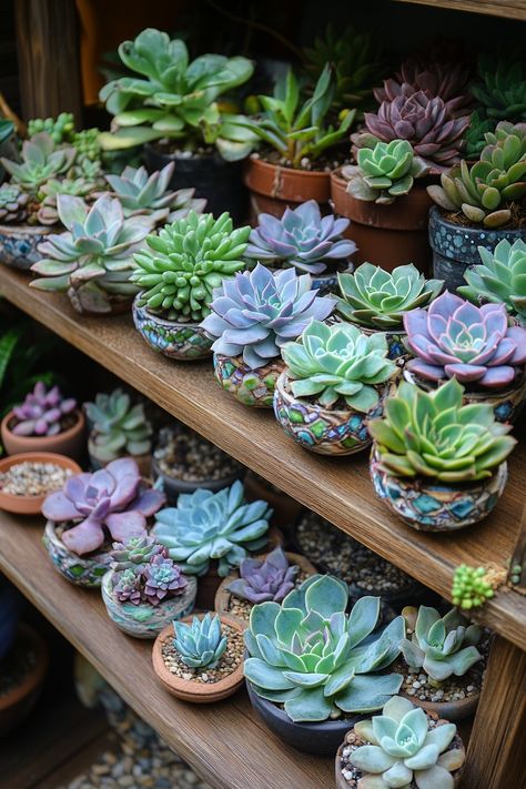 Discover the best indoor succulent plants for beginners! Easy care tips for thriving growth. #Succulents #PlantCare Small Succulent Arrangements, Succulents Aesthetic, Plant Character, Succulents Types, Cute Succulents, Tea Garden Party, Plants For Beginners, Indoor Succulents, Succulent Display