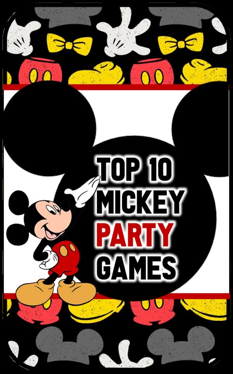 Pin The Nose On Mickey Mouse, Mickey Mouse Party Games Diy, Mickey Mouse Bday Games, Mickey Mouse Pictures Birthday, Mickey Mouse Themed Games, Mickey Birthday Party Games, Mickey Mouse Clubhouse Birthday Party Games, Mickey Mouse Backyard Party, Oh Toodles Party