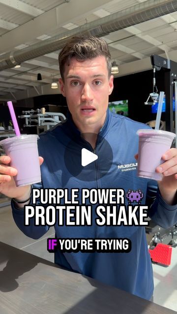 Johnny Hadac on Instagram: "PB&J Protein Shake👾💪  Elevate fitness in Rochester, NY is by far the best gym I’ve been a part of. With its brand new location on 342 N Goodman St, has all of the gym equipment you’ll need to get your health in line. On top of the gym, includes a cold plunge, sauna, and hot yoga with additional classes and personal training to attain any and all of your health and wellness goals. Not to mention some amazing staff members to make you feel at home.  You can check out the “Purple Power” PB&J shake now on the smoothie menu🔥👾  Recipe below⬇️  ▪️1/2 cup frozen strawberries  ▪️1/2 cup frozen blueberries  ▪️1/2 cup nonfat plain Greek yogurt  ▪️1 tbsp dark chocolate chips  ▪️1 tbsp peanut butter  ▪️1/4 teaspoon salt  ▪️3/4 cup almond milk   you can also find this rec Smoothie Menu, Menu Recipe, Cold Plunge, Protein Food, Protein Power, Snack Treat, Rochester New York, Peanut Butter And Jelly, Magic Bullet