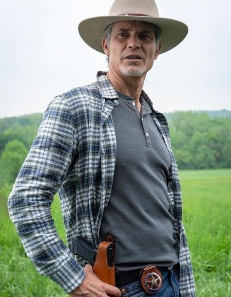 It Premiere, Raylan Givens, Elmore Leonard, Walton Goggins, Dressing Over 50, Dacre Montgomery, Greatest Villains, The Hanged Man, Timothy Olyphant