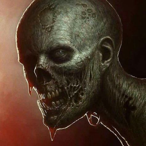 . Beast Creature, Zombie Art, D D Monsters, Creatures Of The Night, Zombie Apocalypse, Horror Art, Dark Fantasy Art, Fantasy Creatures, Walking Dead