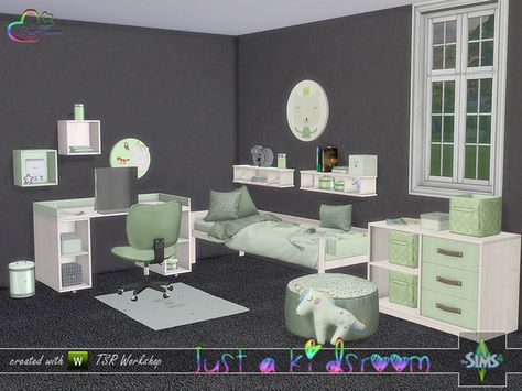 Sims 4 CC Kids Teen Bedroom Pre Teen Boys Room, Sims Room, Boys Bedroom Sets, Teen Boy Room Decor, Kids Beds For Boys, Kids Bedroom Boys, Boys Furniture, Cc Sims4