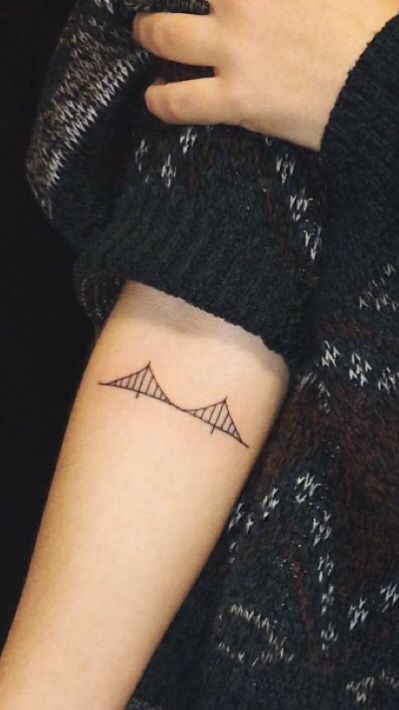 Pittsburgh tattoo Pittsburgh Bridge Tattoo, Fine Line Bridge Tattoo, Pittsburgh Tattoo Ideas, Pittsburgh Incline, Pittsburgh Tattoo, Tattoo Dream, Permanent Style, Bridge Tattoo, Pittsburgh Art