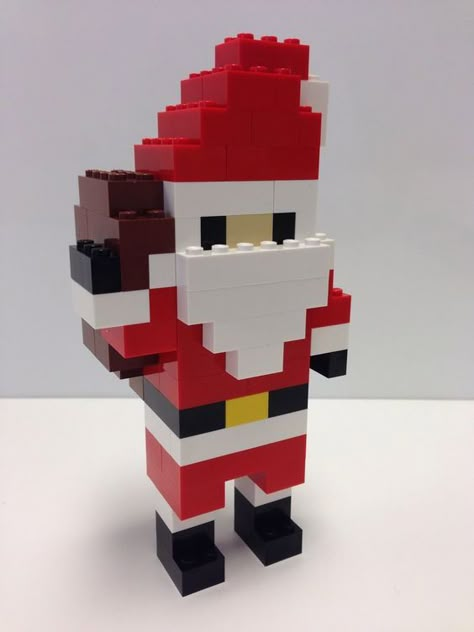 Lego Santa, Lego Christmas Ornaments, Lego Crafts, Lego Ornaments, Christmas Lego, Lego Advent, Lego Winter, Lego Education, Lego Club