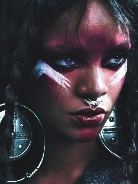 Rihanna by Mert & Marcus - February 3rd, 2016 Rihanna Cover, Alas Marcus Piggott, Mert And Marcus, Smink Inspiration, W Magazine, Bad Gal, Creative Makeup, Style Icon, Maquillaje De Ojos