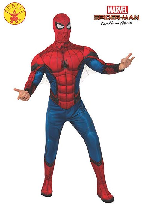 (Paid Link) #Halloween #HalloweenDeals #Halloween2019 #HalloweenHomeplix #HalloweenBestDeals2019 #HalloweenOffers #HalloweenDiscounts #HalloweenDiscounts  #HappyHalloween #RubiesMensMarvel #DiscountsOnHalloween  #BudgetFriendlyDeals Halloween 2019, Amazon Shopping, Mens Costumes, Adult Costumes, Deadpool, Happy Halloween, Spiderman, Black And Grey, Marvel