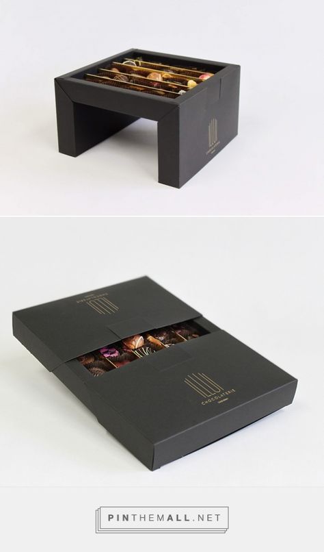 Tray Box Packaging, Chocolate Box Packaging Ideas, Chocolate Packaging Ideas, Luxury Food Packaging, Truffles Packaging, Creative Chocolate Packaging, Boxes Packaging Ideas, Luxury Chocolate Packaging, Truffle Packaging