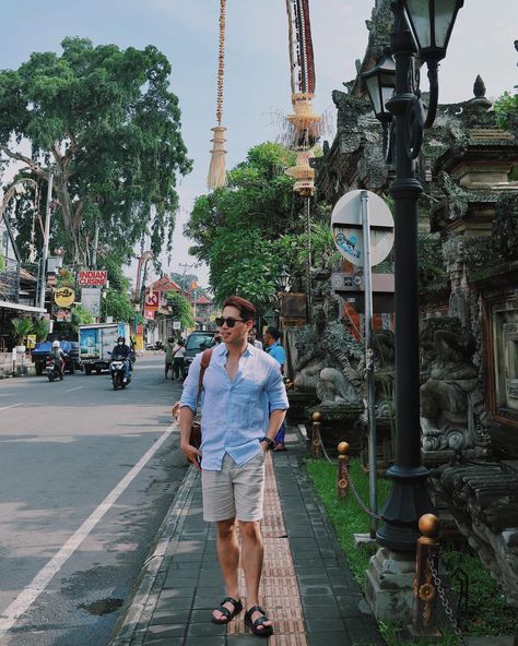 My outfits in Bali ☺️🇮🇩🪷🏝️ Too early for some summer looks? ☀️ #balilife #balidaily #balitravel #visitbali #mensoutfit #menswear #mensweargoals #mensstyle #mensfashionpost #casualstyle #casualoutfit #whatwewear #fitsonpoint #blocdivore #outfitinspo #summerlook #mensoutfit Bali Outfit, Ubud Bali, Men's Casual Style, Bali Travel, My Summer, Summer Outfits Men, Summer Look, Ubud, Mens Street Style