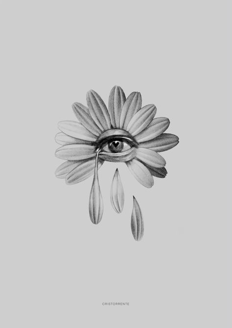 Tattoo Ideas Surrealism, Small Illusion Tattoo, Micro Surrealism Tattoo, Surrealist Tattoo Simple, Eye Surrealism Art, Heliophilia Tattoo, Eyes Surrealism, Halloween Surrealism, Surreal Eye Art