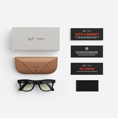 Ray-Ban x Meta Wayfarer Sunglasses Style # RW4008 601SM1 53 Frame Color : Matte Black Lens Color : Clear/Green Transitions Ray Ban Sunglasses Wayfarer, Ray Ban Wayfarer, Sunglasses Style, Wayfarer Sunglasses, Fashion Sunglasses, Fashion Lifestyle, Ray Ban, Rayban Wayfarer, Matte Black