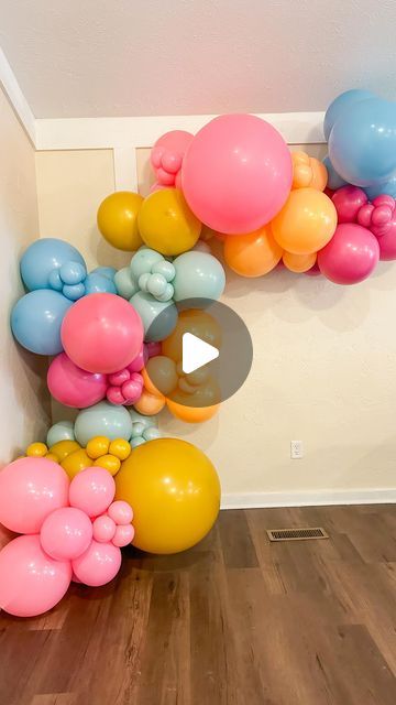 Brittany and Patrick - Cleveland Balloons on Instagram: "Think SPRING with these beautiful colors🌷☀️👒  Venue: @sunvalleyohio ☀️ All colors are @tuftexballoons 🌈  🦋 Tuftex Seaglass 🦋 🧚 Tuftex Empoermint 🧚 🧞‍♀️ Tuftex Pixie 🧞‍♀️ 🍑 Tuftex Cheeky 🍑 🌷 Tuftex Pink 🌷 ☀️Tuftex Mustard ☀️ . . . . . #clevelandballoons #mainstreetballoons #balloondecor #balloongarland #balloondecoration #balloonarch #jumboballoon #balloons #tuftexballoons #balloonartist #balloonstylist #balloonbusiness #springballoons #easterballoons #easterdecor #spring #thinkspring" Spring Balloon Arch, Tuftex Balloons, Balloon Combination, Jumbo Balloons, Think Spring, Balloon Ideas, Diy Balloon Decorations, Diy Balloon, Backdrop Ideas