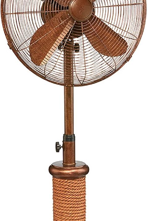 Deco Breeze Oscillating Outdoor Fan with Misting Kit, 3-Cooling Speed Misting Fan with High RPM, Adjustable and Portable Misting Fan, Antique Water Fan, 18 inches Misting Fan, Outdoor Fan, Lawn Garden, Different Styles, Lawn, Patio, Fan, Water, Furniture