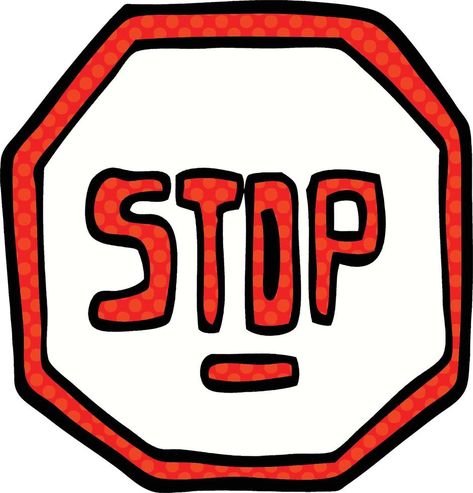 comic book style cartoon stop sign Gradient Illustration, Egypt Pyramids, Vector Gradient, Back Tattoos For Guys, Doodle Style, Stop Sign, Comic Book Style, Illustration Cartoon, Book Style