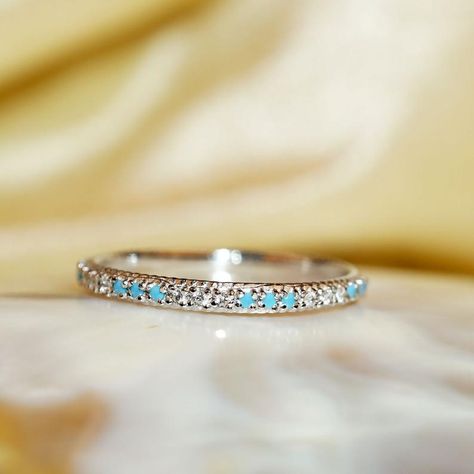 14k Gold Ring / Turquoise And Diamond Ring / Turquoise Wedding | Etsy Turquoise Wedding Ring, Turquoise And Diamond Ring, Dainty Ruby Ring, Western Wedding Rings, Turquoise Diamond Rings, Turquoise Wedding Rings, Turquoise Wedding Band, Turquoise Ring Engagement, Wedding Ring Diamond