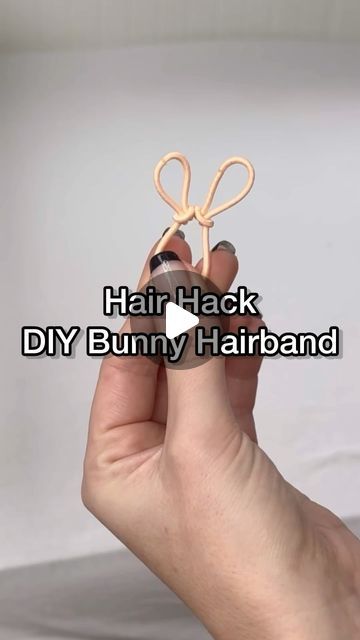 Nancy Amery on Instagram: "HAIR HACK

How cute are these bunny ears 🐰 

I’d love to see your bunny ear hairstyle so tag me in your posts for a reshare ♥️

#hairhack #cutehairstyles #girlshairstyles #toddlerhairstyles" Bunny Hair Styles, Crochet Bunny Hair Clip, Adjustable Bunny Ears Headband, Cute Adjustable Bunny Ears Hair Accessories, Bunny Hair Clip, Hair Hack, Bunny Ears, Toddler Hair, Bunny Ear