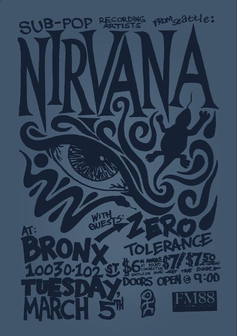 Nirvana Poster, Nirvana