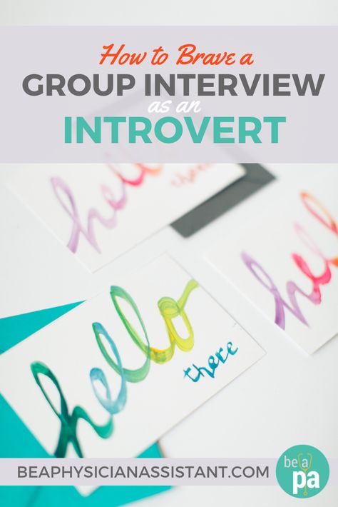 How to Brave a Group Interview as an IntrovertｌBe a Physician Assistant Group Interview Tips, Pa School Interview, Group Interview, School Interview, Group Dynamics, Pa School, Problem Based Learning, Interview Prep, Interview Style