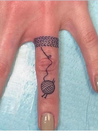 Knitting Tatoos, Crocheting Tattoos, Knitting Tattoo Ideas, Crochet Tattoo Ideas, Worry Warts, Nan Tattoo, Yarn Tattoo, Knitting Tattoo, Teacup Tattoo