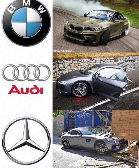 Plane Humor, Bmw Meme, Bmw Vs Mercedes, Bmw Supercar, Mercedes Logo, Serie Bmw, Bmw Sport, Bmw M Power, Europe Germany