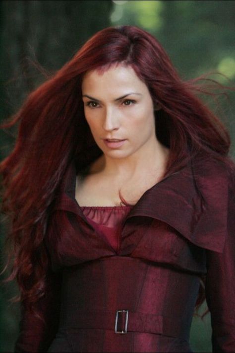 Famke Janssen Famke Janssen Jean Grey, Jean Grey Xmen, Xmen Movie, Xman Marvel, Famke Janssen, Jean Grey Phoenix, Long Brunette, Dark Phoenix, Last Stand