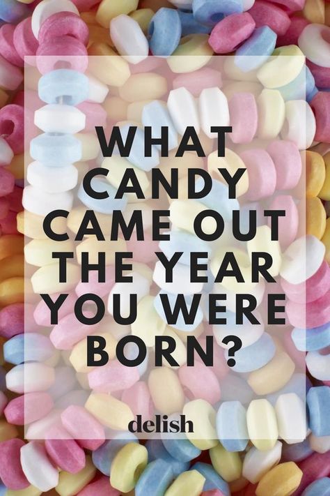 Here's what candy came out the year you were born. Starburst Jelly Beans, for the win! Popular Candy, Foundation Repair, Slow Cooker Desserts, Interactive Posts, Jelly Beans, Me Time, Taste Buds, Coming Out, New Recipes