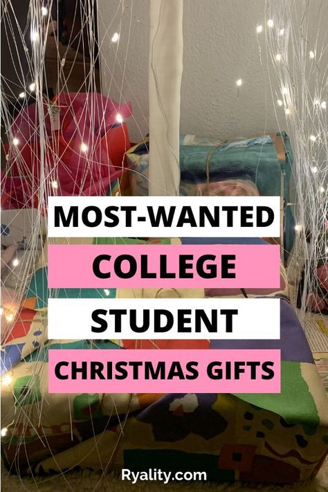 Stuffed Stocking Gift Ideas, Best College Gifts, Christmas Gift Ideas For College Roommates, Christmas List Ideas 2023 College, Gift Ideas For Students Christmas, Christmas College Care Package Ideas, Christmas Gifts For University Students, Gift Ideas For College Freshman, Gifts For Uni Students