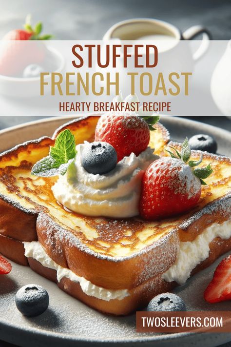 Stuffed French Toast Recipe | Cream Cheese Stuffed French Toast French Toast Stuffed, Cream Cheese French Toast, Cream Cheese Sauce For French Toast, Cream Cheese Filling For French Toast, Sweet Cream Cheese Filling For French Toast, Stuffed French Toast Cream Cheese Casserole, Stuff French Toast Cream Cheese, Cream Cheese Stuffed French Toast, Stuffed French Toast