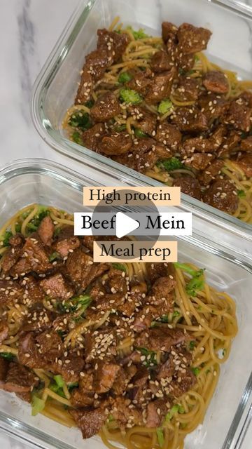 Beef Lo Mein, High Protein Meal Plan, Protein Meal Plan, Personalized Workout Plan, Lo Mein, More Recipes, Easy Meal Prep, Online Coaching, High Protein Recipes