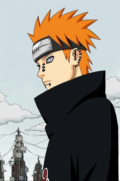 Pain Manga Color, Pein Naruto, Pain Manga, Naruto Drawings Easy, Naruto Mignon, Pain Naruto, Anime Picture Hd, Illustration Manga, Naruto And Sasuke Wallpaper