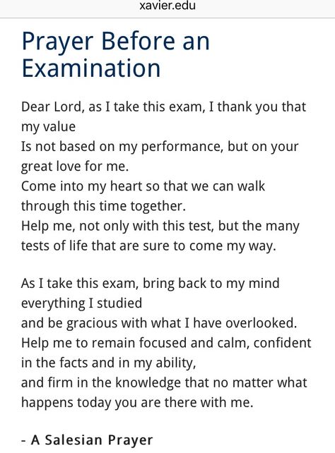 Prayer before an exam Praying For Success In Exams, Positive Quotes Before Exam, Prayers Before Exams, Prayer Before Exams For Students, Prayers For Test Taking, Spell For Exam Success, Affirmation For Exam Success, Prayer For Test Taking, Motivation For Exams Encouragement