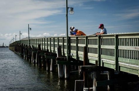 The Remote Town Near New Orleans That’s Full Of Adventure Grand Isle Louisiana, Restaurants In New Orleans, Douglas Lake, Familiar Places, Louisiana Travel, Grand Isle, Seafood Restaurants, Fishing Pier, Pier Fishing