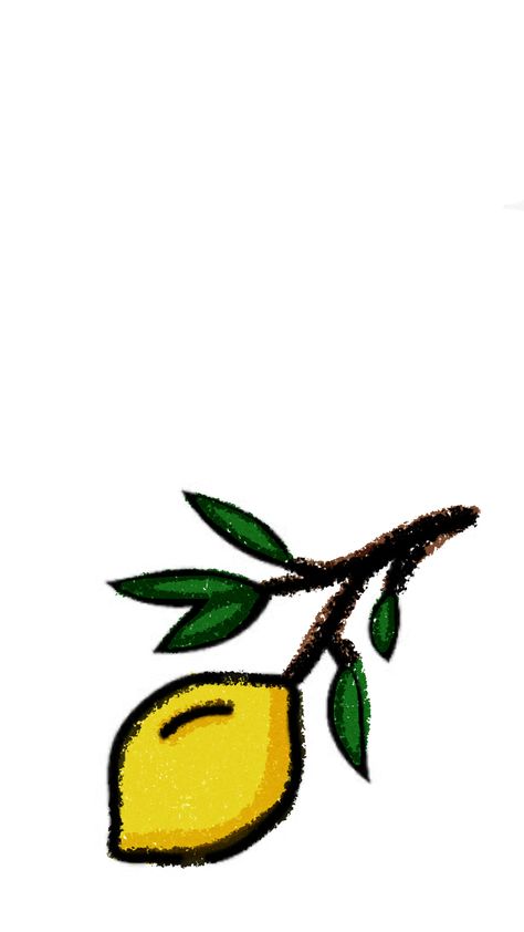 simple and cute Lemon Drawing, Easy Drawings, I Shop, Doodles, Drawings, Art