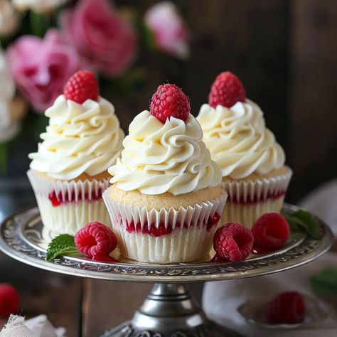 Almond Wedding Cake Cupcakes with Raspberry Filling Recipe Cakes With Raspberry Filling, Wedding Cake Cupcakes Recipe, Almond Wedding Cake Cupcakes, Raspberry Filling Recipe, Cupcakes With Raspberry Filling, Almond Wedding Cake, Wedding Cake Cupcakes, Almond Wedding Cakes, Gluten Free Wedding