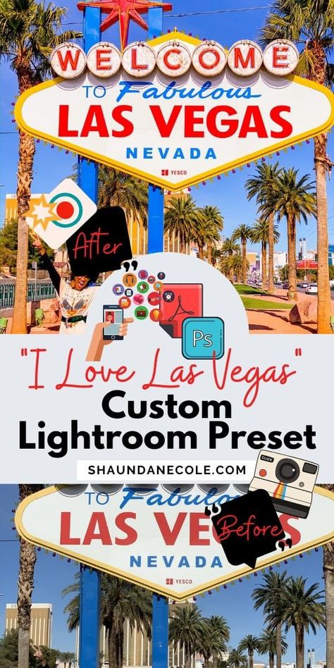 Las Vegas Photography Free Step By Step Lightroom Presets Editing Tutorial, Ideas, Photoshoot, Locations Pictures. Download Instagram Story ideas bright & colorful preset. Adobe Lightroom presets download tutorial. The best Las Vegas photography aesthetic, ideas & pictures. Red Rock Canyon, night at the Neon Museum. Backgrounds, photoshoot, Fremont St, ideas. Las Vegas blogger presets. Photography presets. Photography Aesthetic Ideas, Travel Blog Design, Vegas Aesthetic, Las Vegas Itinerary, Vegas Photography, Vegas Theme Party, Photography Presets, Las Vegas Photography, Vegas Travel