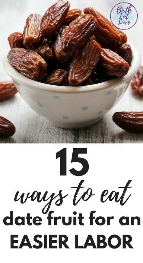 Are you wondering how to eat date fruit? Maybe you have heard that eating date fruit can help you have an easier labor. But how do you eat dates? There are LOTS of ways! Check out these 15 recipes from smoothies to snacks to dinner recipes that are delicious and good for you! #pregnancy #datefruit #recipes Date Recipes For Pregnancy, Healthy Pregnancy Recipes, Recipes For Pregnancy, Dates During Pregnancy, Pregnancy Recipes, Date Smoothie, Easy Labor, Date Recipes, Pregnancy Food