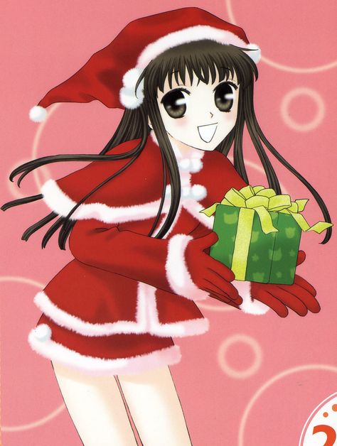 Natsuki Takaya, Honda Tohru, Fruits Basket Manga, Basket Christmas, Tohru Honda, Fruits Basket Anime, Fruit Baskets, Anime Christmas, Christmas Baskets