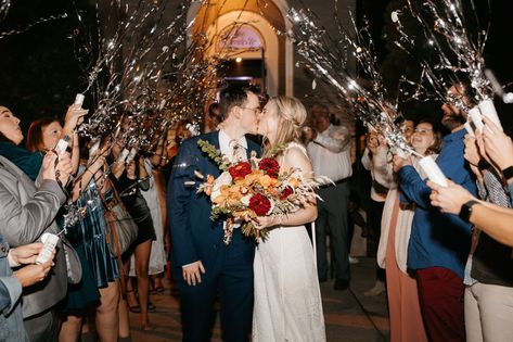 Wedding Send Off Streamers, Streamer Wedding Send Off, Streamers Wedding Send Off, Wedding Streamers Send Off, Wedding Send Off Ideas Nighttime, Boho Autumn Wedding, Streamers Wedding, Wedding Send Off Ideas, Wedding Sendoff