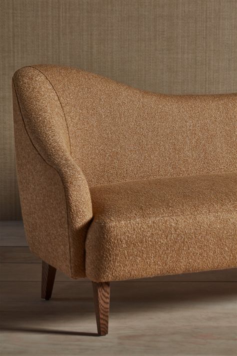 The Expert - Classic Curved Settee - Apricot, Libeco Nubby Curved Settee Dining, Curved 2 Seater Sofa, Curved Settee, Vintage Curved Sofa, Slightly Curved Sofa, Anthropology Curved Sofa, Brown Curved Sofa, Jake Arnold, The Expert