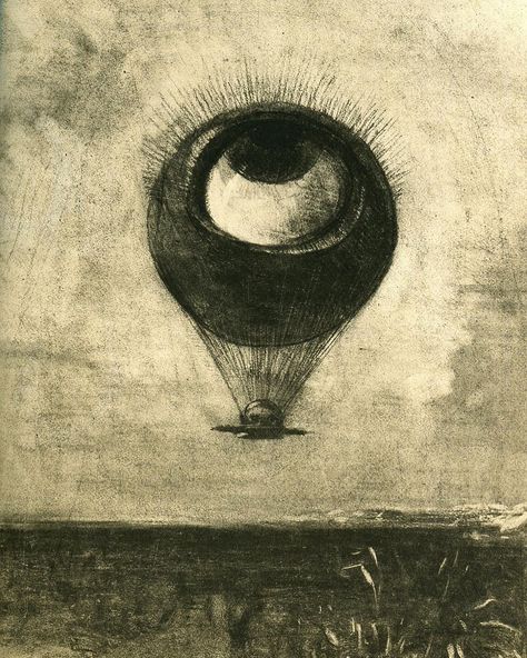 We are getting ready for #BoldPas this year, drawing our inspiration from Odilon Redon’s lithograph which he dedicated to Edgar Allen Poe entitled: “The Eye, Like a Strange Balloon, Mounts toward Infinity” [À Edgar Poe (L'oeil, comme un ballon bizarre se dirige vers l'infini)] Come visit us on May 12 during Bold Pas, An Art Takeover here in Old Town for the day. 👁 #onlyinoldpas #eyeballs #Redon #surreal Odilon Redon, Propaganda Art, Post Impressionists, Artist Style, Album Art, Impressionism, Art History, Fine Art Painting, The Sky