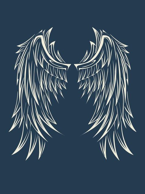 Angel Wings Line Art, Wings Line Art, Angel Wing Outline, Dragon Tattoo Realistic, Art Design Aesthetic, Angel Wings Tattoo On Back, Wing Tattoos On Back, Aesthetic Decoration, Angel Wings Tattoo