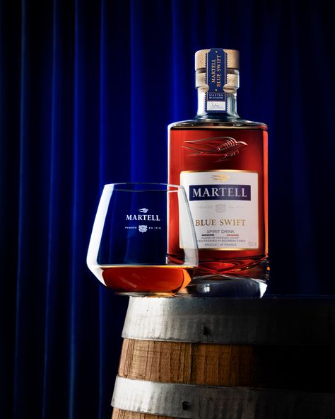 Martell Blue Swift is a tribute to Martell’s long-standing ties with the United States: in 1783, Martell was the first house in the category to ship barrels to the United States. Today, the US is the largest export market for Martell Blue Swift. Please enjoy responsibly.⁠ This material relates to the promotion of alcohol⁠ and should not be viewed by anyone below the ⁠legal age of alcohol purchase in the country of⁠ viewing.wine and spirits, cocktail, neat, on the rocks, united states, drink blue Martell Blue Swift, Martell Cognac, Bottle Shoot, Spirit Drink, Remy Martin, The Audacity, Ice Tea, On The Rocks, Liquor Bottles