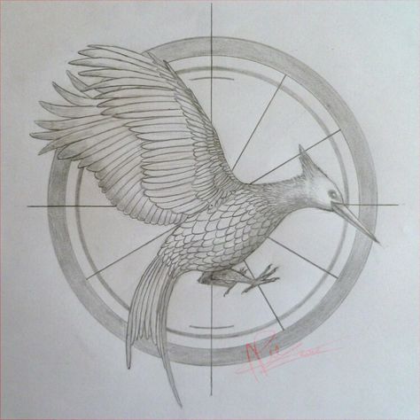 Hunger games chaching fire The Mockingjay, Awesome Drawings, I Volunteer As Tribute, Fire Tattoo, Floral Tattoo Sleeve, Percy Jackson Fan Art, Suzanne Collins, Catching Fire, Mockingjay