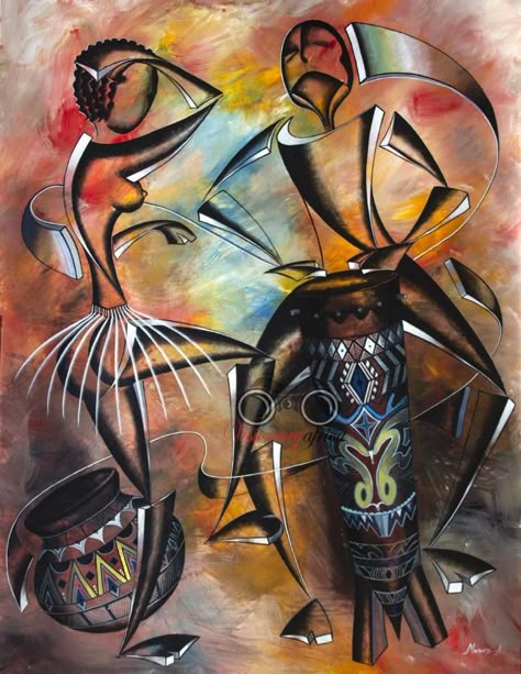 Dance African, Frank Morrison Art, Arte Jazz, Africa Art Design, African Artwork, African Dance, Afrique Art, African Paintings, Afrikaanse Kunst