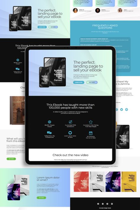 Are you ready to take your eBook promotion to the next level? Look no further than our meticulously crafted eBook Landing Page Template, designed exclusively for Canva users. Elevate your eBook marketing game and leave a lasting impression on your audience with this versatile and visually stunning template. LIVE TEMPLATE PREVIEW You can check the template live here: https://kromaticdesignstudio.my.canva.site/ebook-landing-page #canva #template #website #ebook #landingpage #salespage #minimal Ebook Landing Page, Ebook Promotion, Book Promotion, Canva Website, Ebook Marketing, Landing Page Template, Promote Book, Online Entrepreneur, Page Template