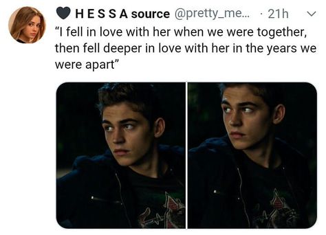 Image may contain: one or more people, text and closeup After Quotes, After Fanfiction, Best Quotes Wallpapers, Hot Hero, Hardin Scott, Romantic Movie Quotes, After Movie, Indie Movies, Favorite Book Quotes