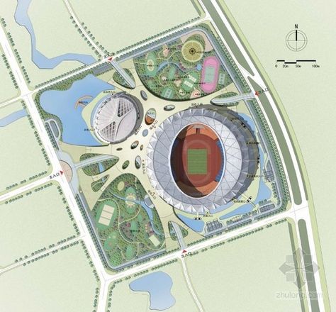 Sports Facility Architecture, Site Analysis Architecture, Landscape Architecture Diagram, Hostels Design, Sport Center, Concept Models Architecture, Stadium Design, Public Architecture, Architecture Design Drawing