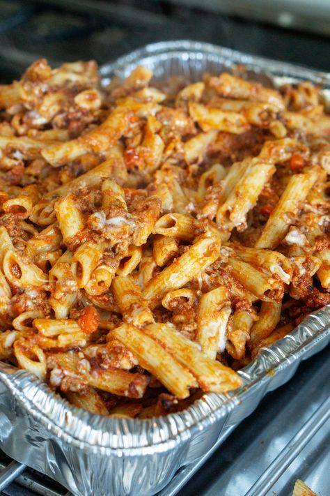 Pasta Al Forno 12 Tomatoes, Roaster Oven Recipes Electric Pasta, Pasta Al Forno Recipe, Pasta In Oven, Pasta Forno, Roaster Oven Recipes, Vegetarian Bolognese, Pasta Bake Vegetarian, Albanian Food