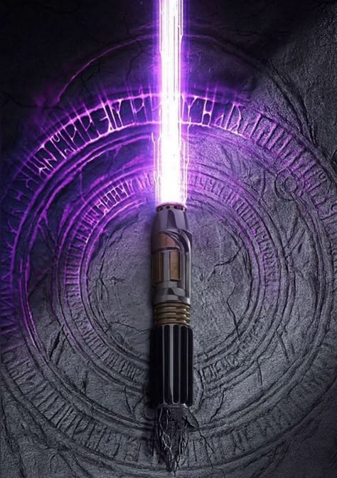 Purple Lightsaber, Lightsaber Hilts, Star Wars Wallpaper Iphone, Star Wars Fallen Order, Amoled Wallpaper, Glume Harry Potter, Sabre Laser, Star Wars Light, Mace Windu