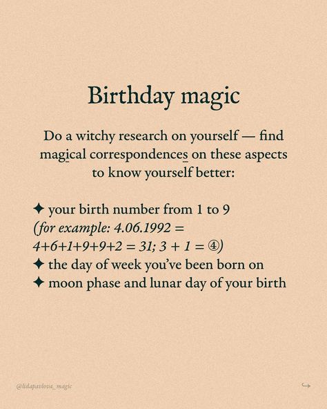 Save now, thank me later🤝🏼 Dedicated to my dear follower from Brazil who requested a post on birthday magic and rituals🪶 Have a fantastic time! With love for all magical beings, Lida Witchcraft Birthday Ritual, Birthday Magic Spell, Birthday Witchcraft, Birthday Spell, Birthday Rituals, Witchcraft Inspiration, Birthday Magic, Witch Tips, Magical Beings