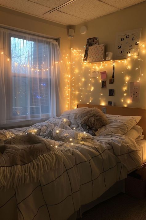 Student Room Inspiration, Bedroom Ideas Student, Uk Uni Room, Aesthetic Bedroom Ideas For Small Rooms, Uni Dorm Ideas Uk, Uni Accomodation Room Ideas, Uni Room Ideas Uk Halls, Really Small Bedroom Ideas, University Room Ideas Uk